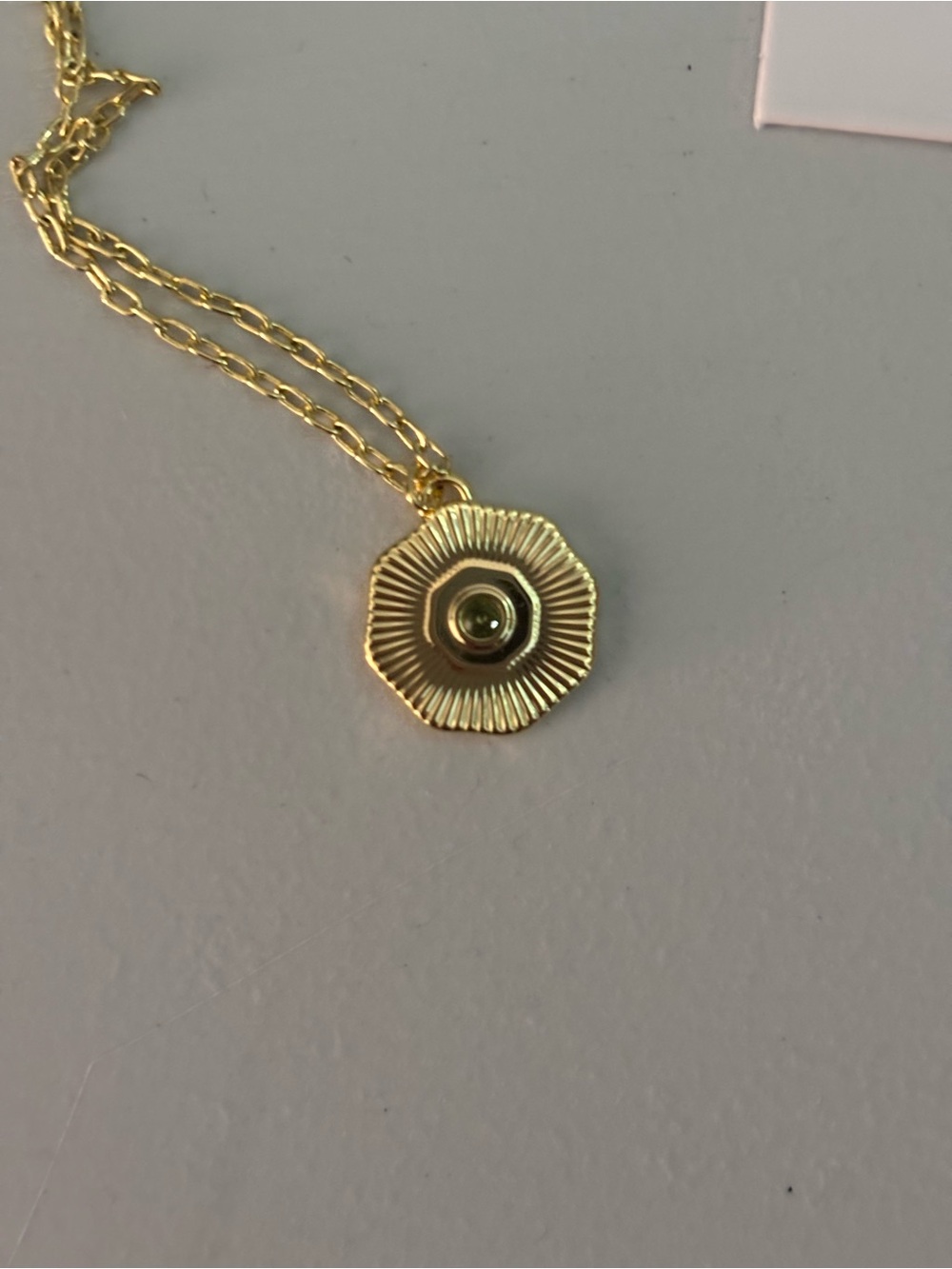 Gorjana Radiant Gold Sunburst Pendant Necklace - Picture 2 of 5